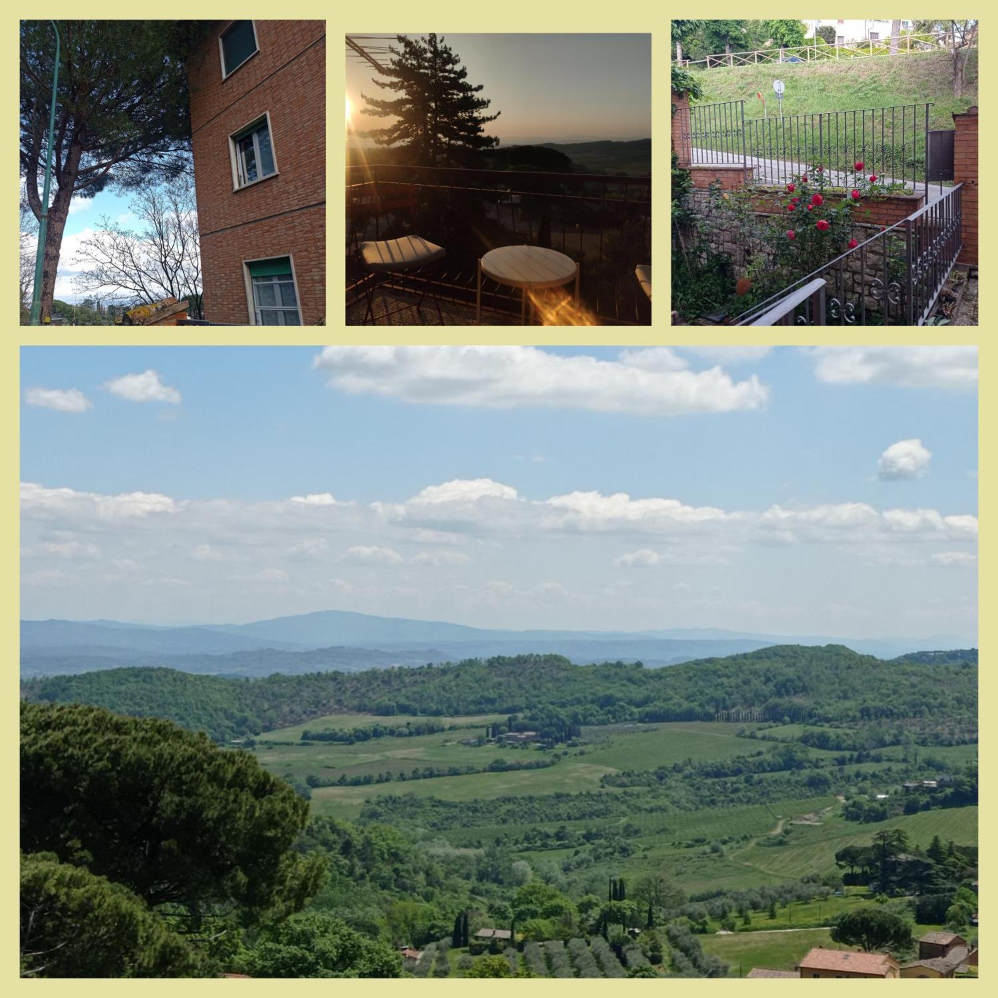 Splendido Ampio Appartamento A Montepulciano Stazione Kültér fotó
